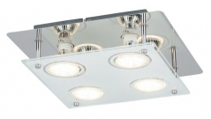 -NAOMI- PLAFONSKA LAMPA LED GU10 4XMAX 15W 3000K HROM RABALUX